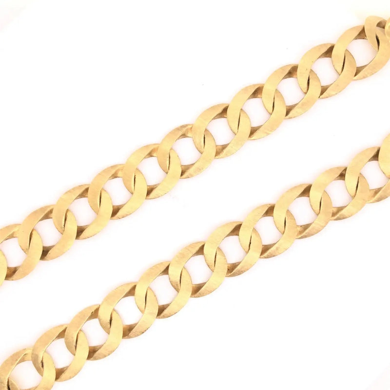 Mario Buccellati 18k Yellow Gold Curbed Link Necklace